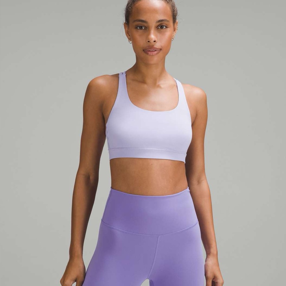 Lululemon Energy Bra *Medium Support, B–D Cups
Lilac Smoke